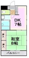 伊豆長岡駅 徒歩1分 4階の物件間取画像